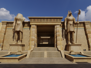 PUBG Mobile - Ancient Secret Arise Map 3D Модель