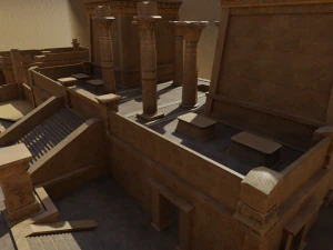 PUBG Mobile - Ancient Secret Arise Map 3D Model