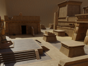 PUBG Mobile - Ancient Secret Arise Map 3D Модель