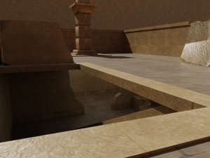 PUBG Mobile - Ancient Secret Arise Map 3D Модель