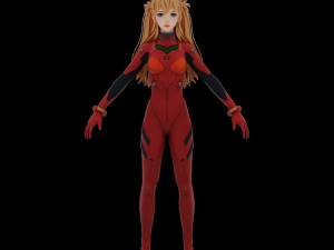 PUBG Mobile - Evangelion Characters 3D 模型