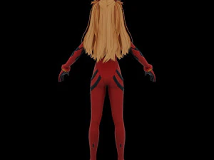 PUBG Mobile - Evangelion Characters 3D Model
