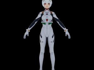 PUBG Mobile - Evangelion Characters 3D 模型