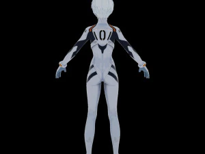 PUBG Mobile - Evangelion Characters 3D Model