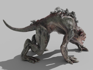 PUBG Mobile x Metro Exodus MONSTERS Animated 3D 模型