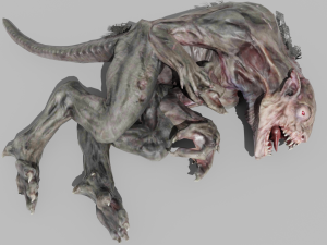 PUBG Mobile x Metro Exodus MONSTERS Animated 3D 模型
