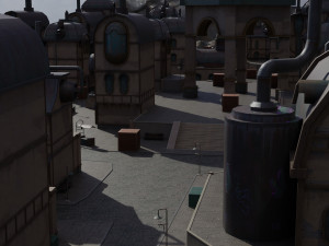 PUBG Mobile Mirror World MAP 3D Модель
