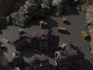 PUBG Mobile Mirror World MAP 3D Модель