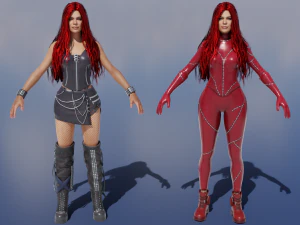 PUBG Mobile x Karol G 角色 3D 模型