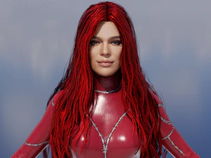 PUBG Mobile x Karol G character 3D Model