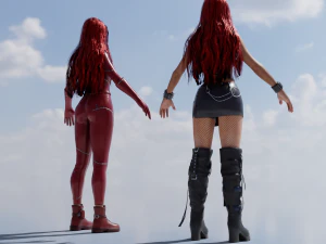 PUBG Mobile x Karol G character 3D Model