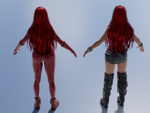 PUBG Mobile x Karol G character 3D Model