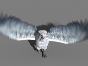 Hogwarts Legacy Hippogriff Rigged 3D Model