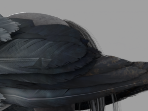 Hogwarts Legacy Hippogriff Rigged 3D Model