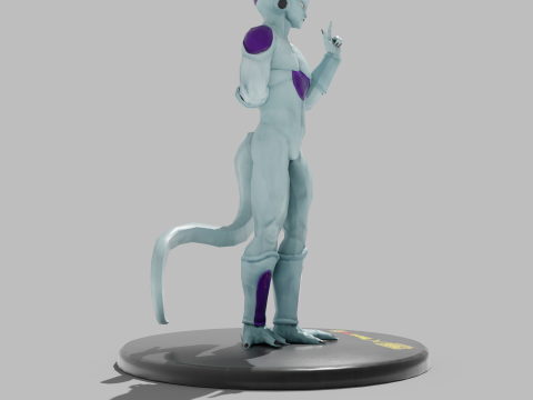 PUBG Mobile x Dragon Ball Frieza Statue 3D Модель