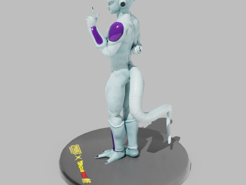 PUBG Mobile x Dragon Ball Frieza Statue 3D Модель