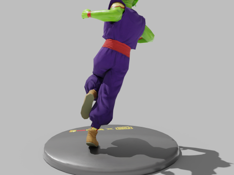 PUBG Mobile x Dragon Ball Piccolo Statue 3D Model
