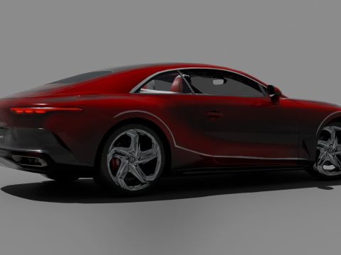 PUBG Mobile x Bentley Cars 3D Модель
