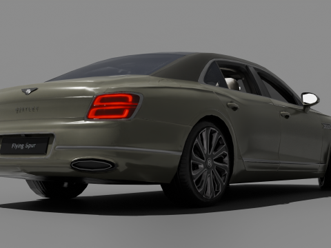 PUBG Mobile x Bentley Cars 3D Модель