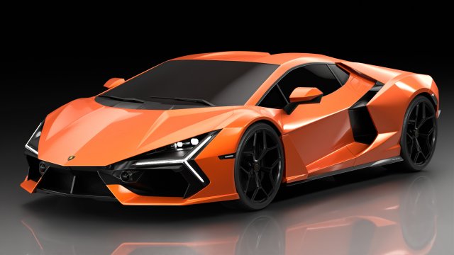 Lambo Revuelto Modello 3D .c4d .max .obj .3ds .fbx .stl .blend 