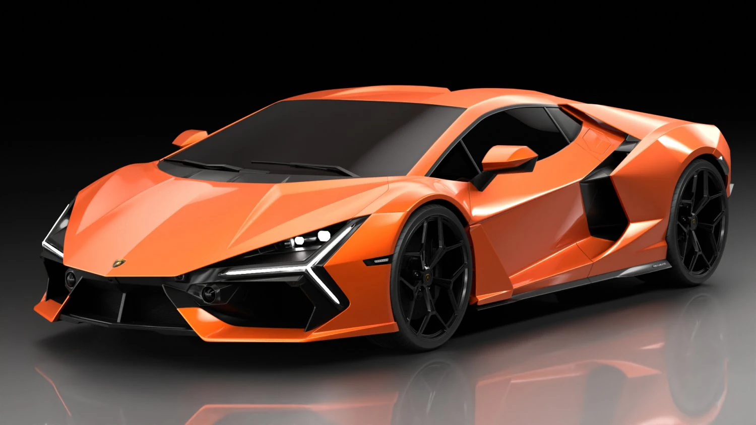Lambo Revuelto 3D Model .c4d .max .obj .3ds .fbx .stl .blend