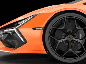 Lambo Revuelto 3D Model
