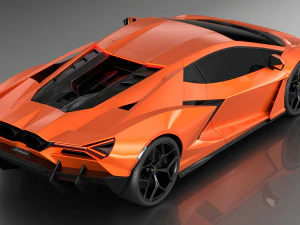 Lambo Revuelto 3D Model
