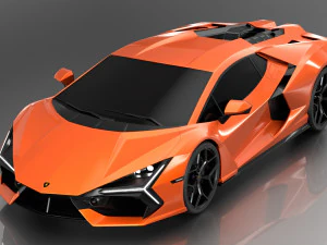 Lambo Revuelto 3D Model