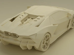 Lambo Revuelto 3D Model