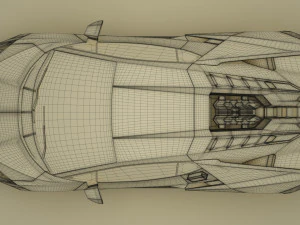 Lambo Revuelto 3D Model
