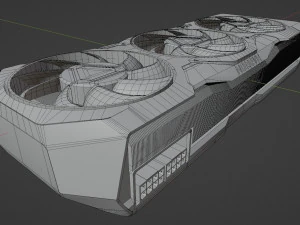 AMD Radeon RX 7900 XTX 3D Model