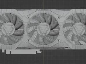 AMD Radeon RX 7900 XTX 3D Model