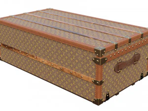Louis Vuitton Trunk 3D Model