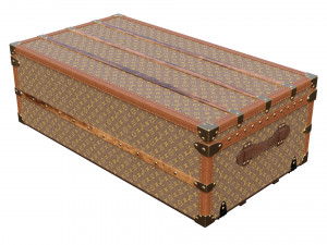 Louis Vuitton Trunk 3D मॉडल