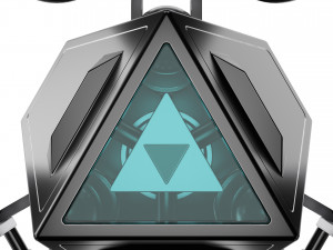 Futuristic Mech Drone 3D 模型