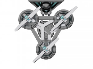 Futuristic Mech Drone 3D 模型