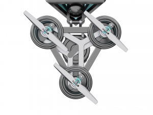 Futuristic Mech Drone 3D 模型
