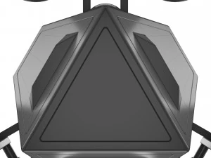 Futuristic Mech Drone 3D Model