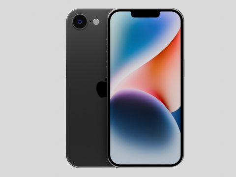 IPhone 16E 3D Model