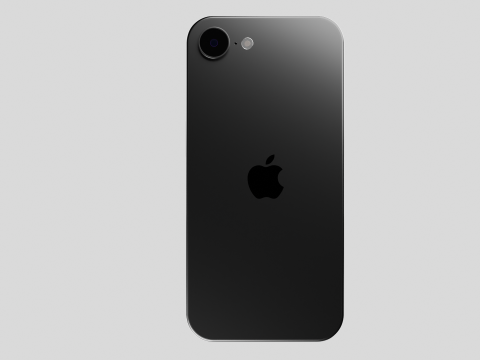 IPhone 16E Modello 3D