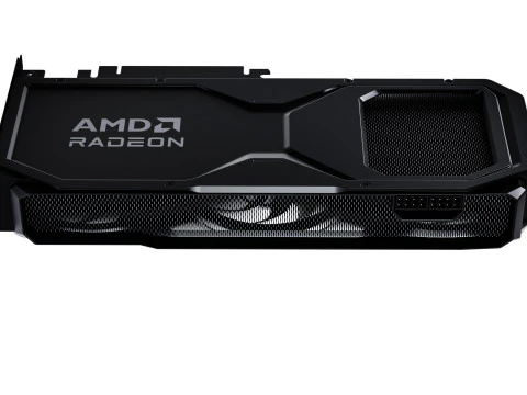 AMD Radeon RX 9070 XT 3D Model
