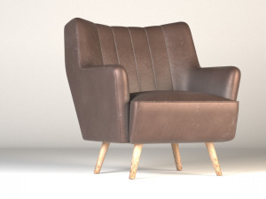 Rosie Accent Chair 3D Model