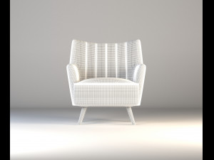 Rosie Accent Chair 3D Модель