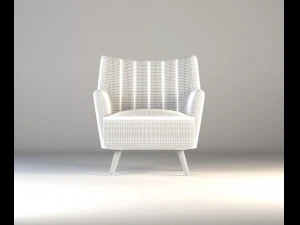 Rosie Accent Chair 3D Model