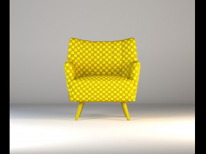 Rosie Accent Chair 3D Модель