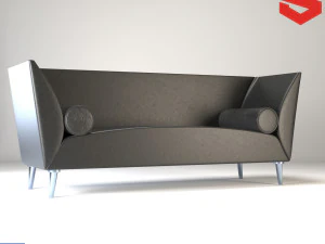 Nowoczesna sofa Cappellini Model 3D