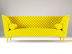 Cappellini modern sofa 3D Model