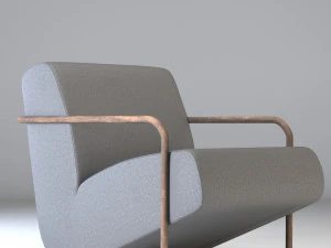 Крісло LULLABY Porro 3D Модель