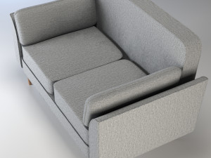 Mila Compact 2 Seater Model 3D
