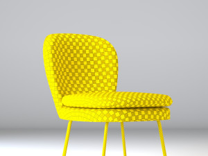 Matson Accent Chair Model 3D